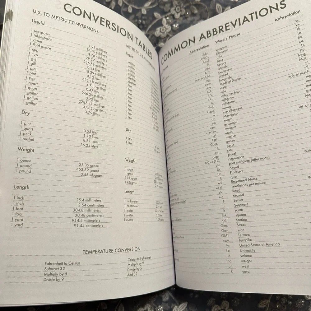 2025 - 2026 Monthly Planner Measures 9 1/2 X 7 Soft Cover